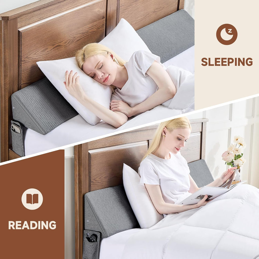 Premium Elevated Gap Filler Wedge Pillow – The Pillow Home EU